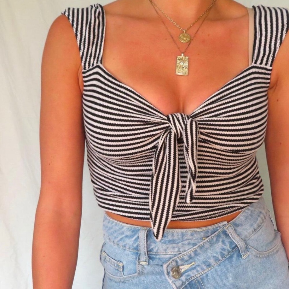 Striped tank top